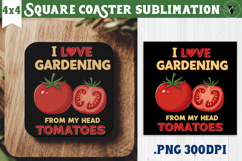 Square Coaster | Garden Design | Gardening Product Image 1