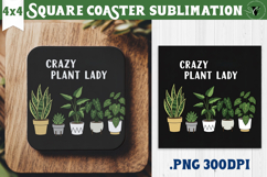 Square Coaster | Garden Design | Gardening Product Image 1