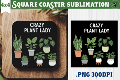 Square Coaster | Garden Design | Gardening Product Image 1