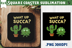 Square Coaster | Garden Design | Gardening Product Image 1