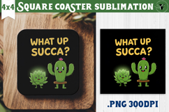 Square Coaster | Garden Design | Gardening Product Image 1