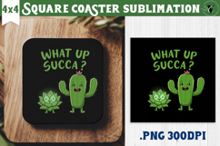 Square Coaster | Garden Design | Gardening Product Image 1