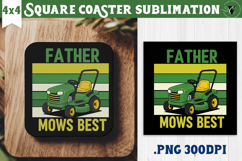 Square Coaster | Garden Design | Gardening Product Image 1