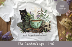 The Garden's Spell Cottagecore| Witch Core PNG Product Image 1
