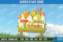 Garden Stake Sign | Plant Stakes | Plant Marker | Lawn Stake Product Image 1