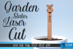 Garden Stakes Laser Cut SVG|Farmhouse Laser Cut|Plant Stakes Product Image 1