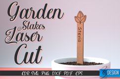 Garden Stakes Laser Cut SVG|Farmhouse Laser Cut|Plant Stakes Product Image 1