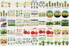 Funny Garden sublimation bundle | Gardening cliparts Product Image 2