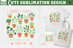 Garden sublimation design | Gardening clipart Product Image 1