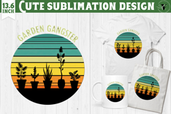 Garden sublimation design | Gardening clipart Product Image 1
