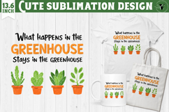 Garden sublimation design | Gardening clipart Product Image 1