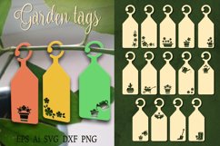 Garden tag set. SVG. Files to cut Product Image 1