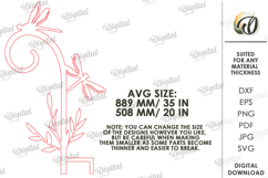 Garden Trellis Laser Cut. Yard decoration. Garden Decor SVG Product Image 2