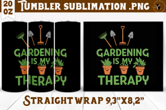 Tumbler Sublimation | Garden Design | Gardening Product Image 1