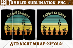 Tumbler Sublimation | Garden Design | Gardening Product Image 1