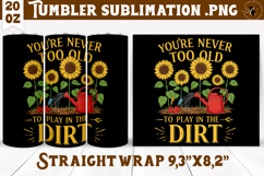 Tumbler Sublimation | Garden Design | Gardening Product Image 1