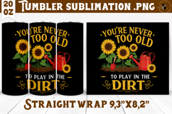 Tumbler Sublimation | Garden Design | Gardening Product Image 1