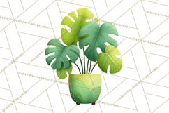 Whimsical Flowers &amp; Plants Clip Art PNG, Garden Floral Png Product Image 2