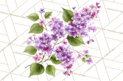 Whimsical Flowers &amp; Plants Clip Art PNG, Garden Floral Png Product Image 2