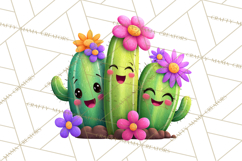 Whimsical Flowers &amp; Plants Clip Art PNG, Garden Floral Png Product Image 3