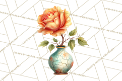 Whimsical Flowers &amp; Plants Clip Art PNG, Garden Floral Png Product Image 2