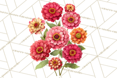 Whimsical Flowers &amp; Plants Clip Art PNG, Garden Floral Png Product Image 2
