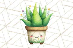 Whimsical Flowers &amp; Plants Clip Art PNG, Garden Floral Png Product Image 5