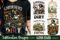 Plant Lover PNG Sublimation 4 Designs Product Image 2