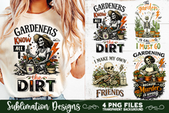 Plant Lover PNG Sublimation 4 Designs Product Image 1