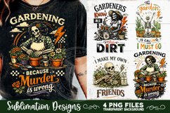 Plant Lover PNG Sublimation 4 Designs Product Image 4