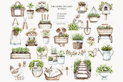 GlamArtZhanna, Gardening clipart, Gardening png, Garden clipart, Spring Garden image, Spring Garden png, Spring clip art, gardener clipart, gardener png, Cottage Garden png, Summer Garden png, Black Girl Gardener, Gardening Graphics, seedling clipart