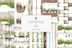 GlamArtZhanna, Gardening paper, Gardening pattern, Gardening background, Spring digital paper, Spring pattern, Spring background, Spring Garden paper, Gardening Graphics, seedling paper, seedling pattern, Summer Garden paper, Garden digital paper, Garden 