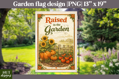 Sunflower Garden flag sublimation Harvest Farmhouse decor Product Image 1