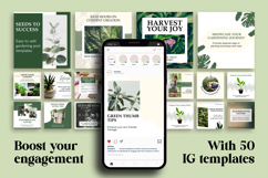 Gardening Instagram Canva Post Templates Product Image 9