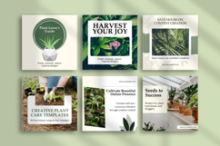 Gardening Instagram Canva Post Templates Product Image 6