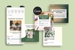 Gardening Instagram Canva Post Templates Product Image 5