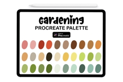 Gardening Procreate Color Palette