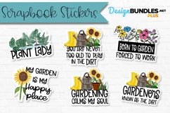 Gardening Sticker Kit Spring Flowers Scrapbook Stickers