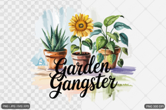 Gardening Sublimation SVG PNG Product Image 1