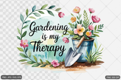 Gardening Sublimation SVG PNG Product Image 1