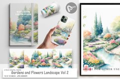 Digital Paper Gardens and Flowers Product Image 1