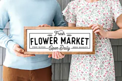 Fresh floral farmhouse decor SVG, ideal for Cricut and Silhouette users.