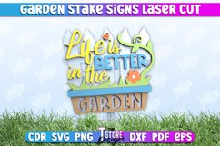 Garden Stake Sign | Plant Stakes | Plant Marker | Lawn Stake Product Image 1