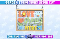 Garden Signboard | Plant Stakes | Plant Marker | Lawn Stake Product Image 1