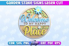 Garden Signboard | Plant Stakes | Plant Marker | Lawn Stake Product Image 1