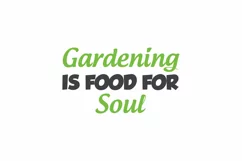 Gardening Is Food For Soul Gardening Sticker Designs Product Image 3