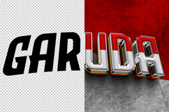 Garuda 3D editable text effect Product Image 2
