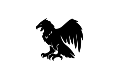Garuda Perched Pose Design Vector Product Image 1