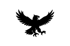 Garuda Wings Spread Wide Design Vector Product Image 1