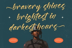 Gaslight Skyline - Modern Brush Font Product Image 3
